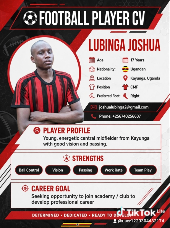 LUBINGA JOSHUA
